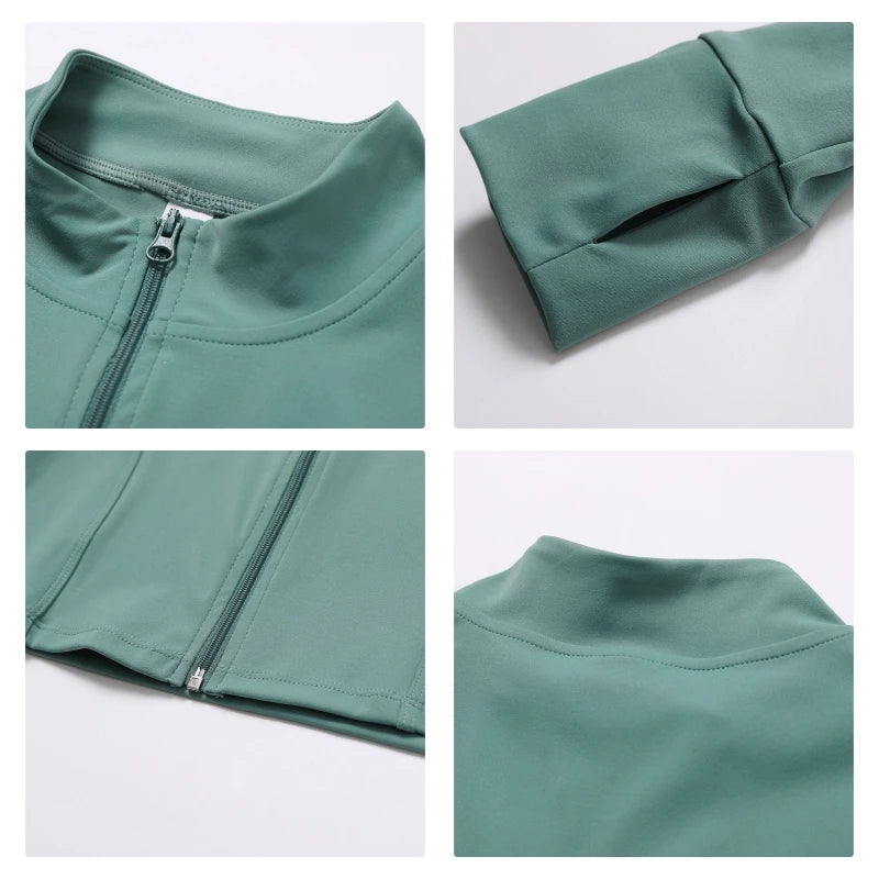 Set Flowing With Jacket - Alaia Fitness