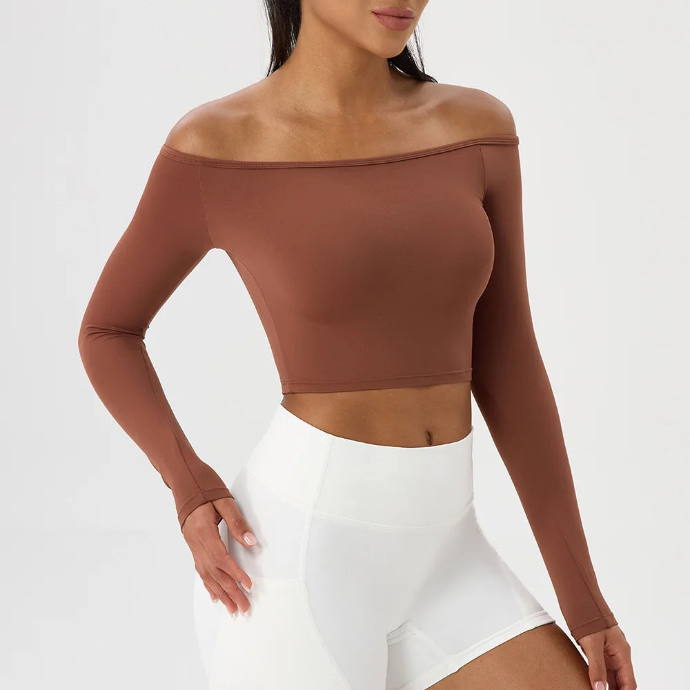 Vibes Long-sleeved Tee - Alaia Fitness