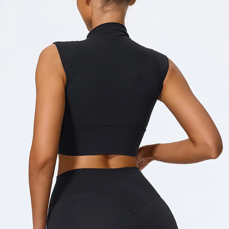 High Neck Top - Alaia Fitness