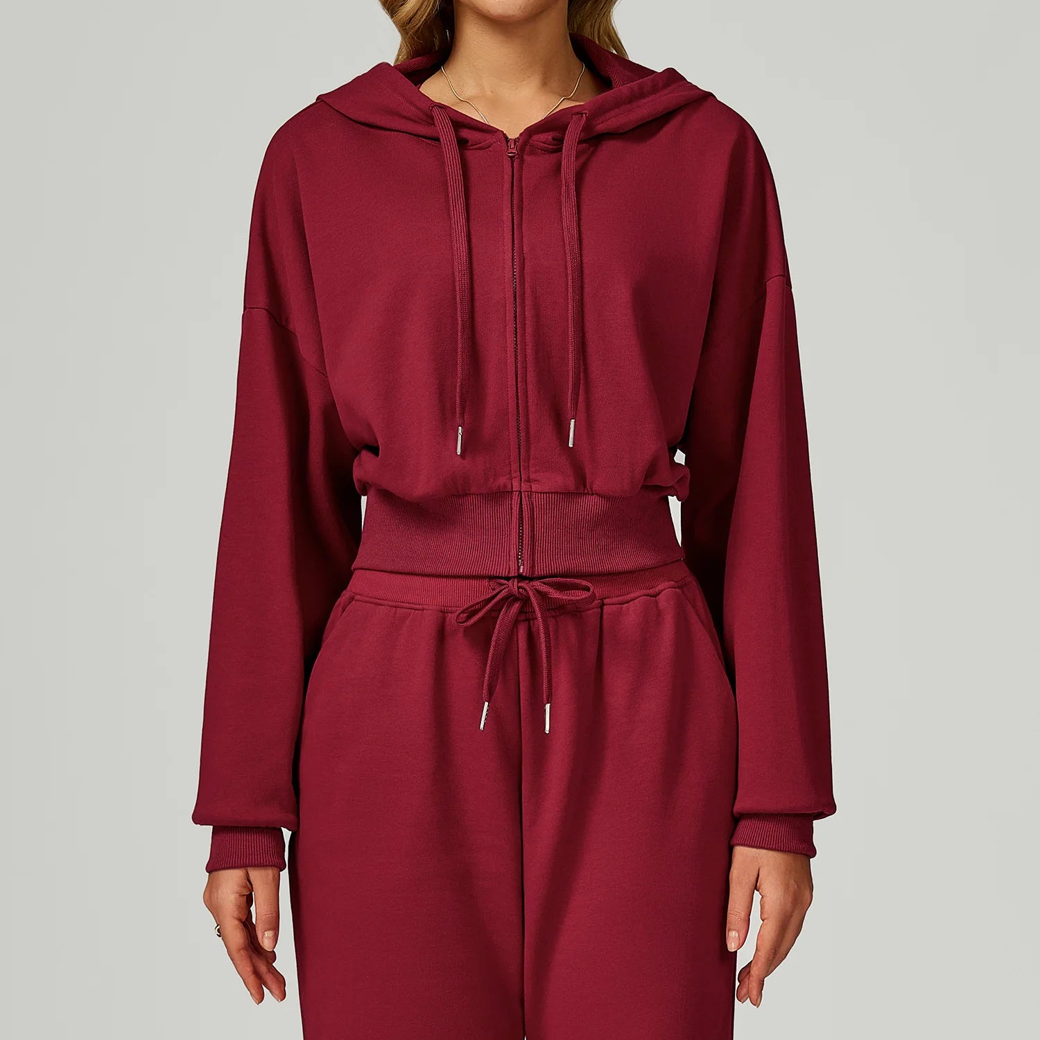 Full Zipped Hoodie - Alaia Fitness