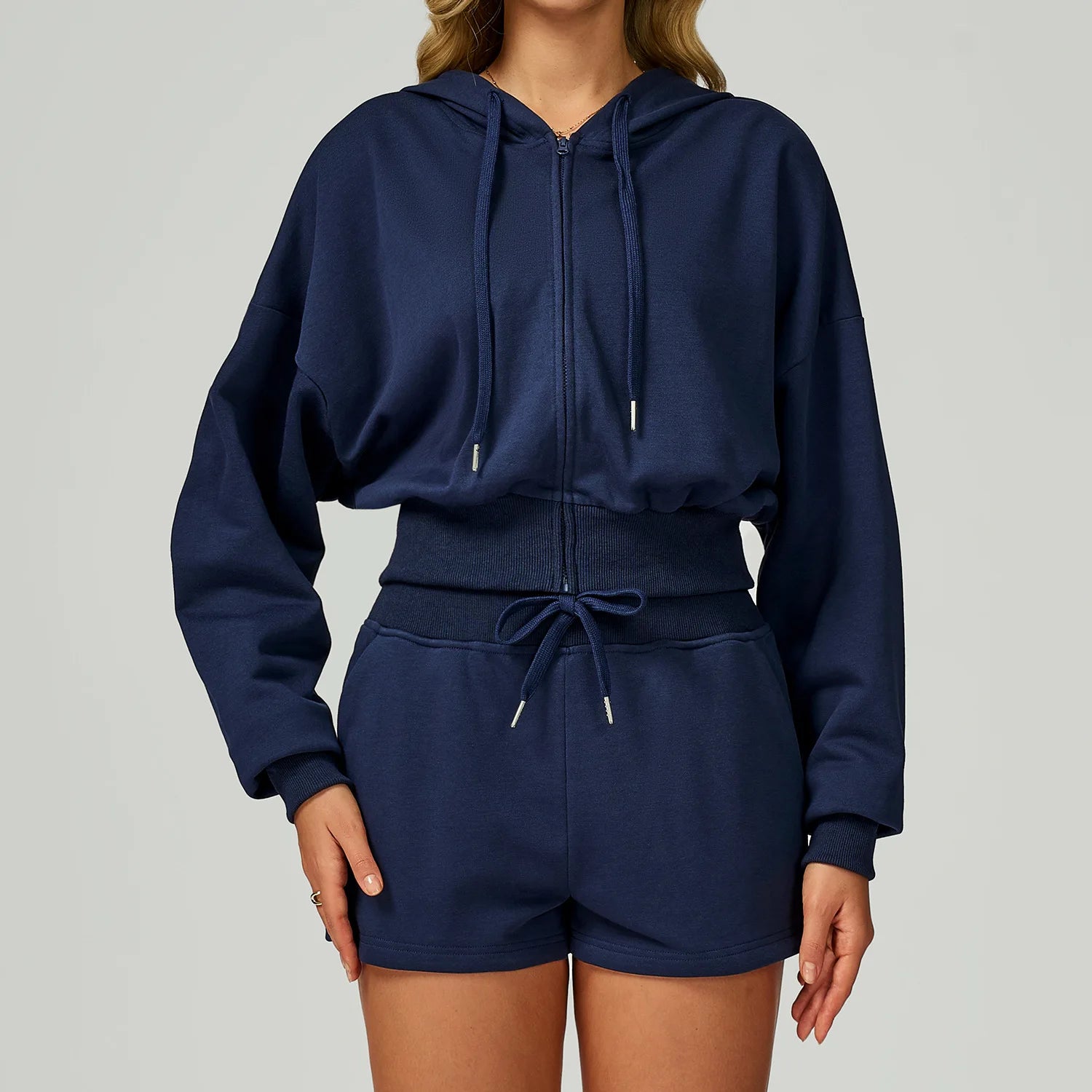 Full Zipped Hoodie - Alaia Fitness