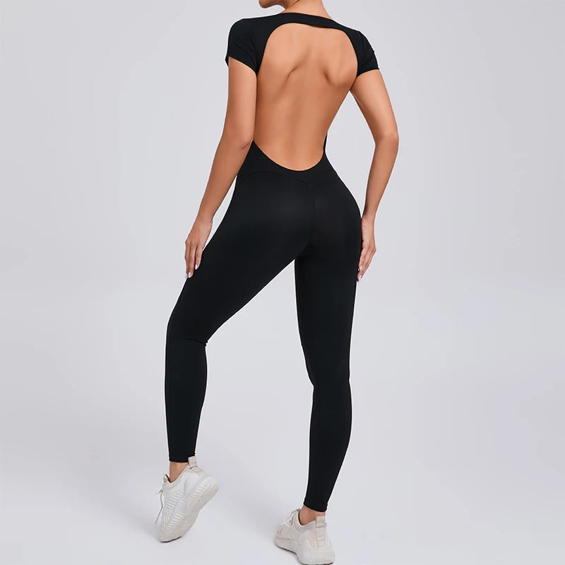 Backless Jumpsuit - Alaia Fitness