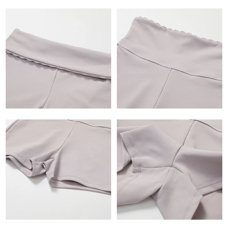 Yoga Flowers Shorts - Alaia Fitness