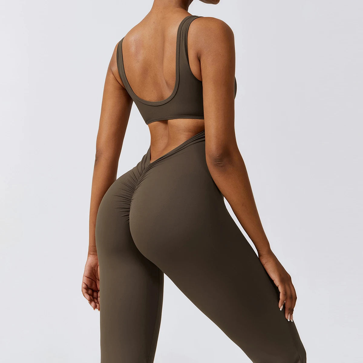 High-Performance Flare Jumpsuit - Alaia Fitness