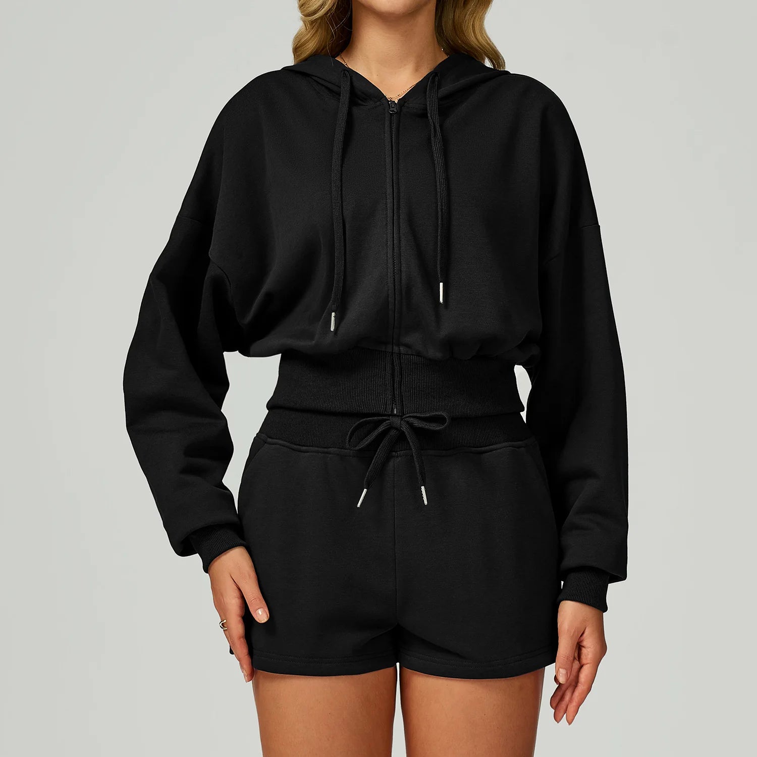 Full Zipped Hoodie - Alaia Fitness