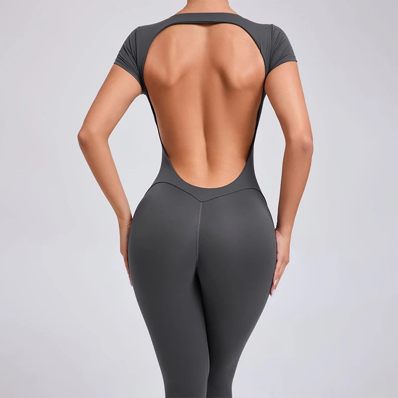 Backless Jumpsuit - Alaia Fitness