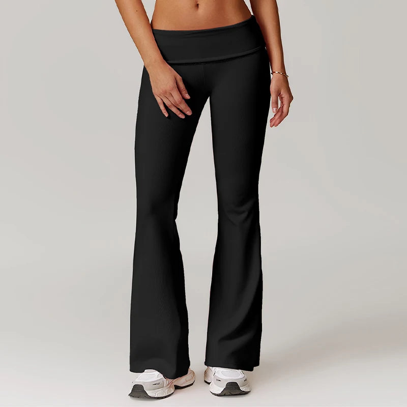 Yoga Flowers Legging Flare - Alaia Fitness