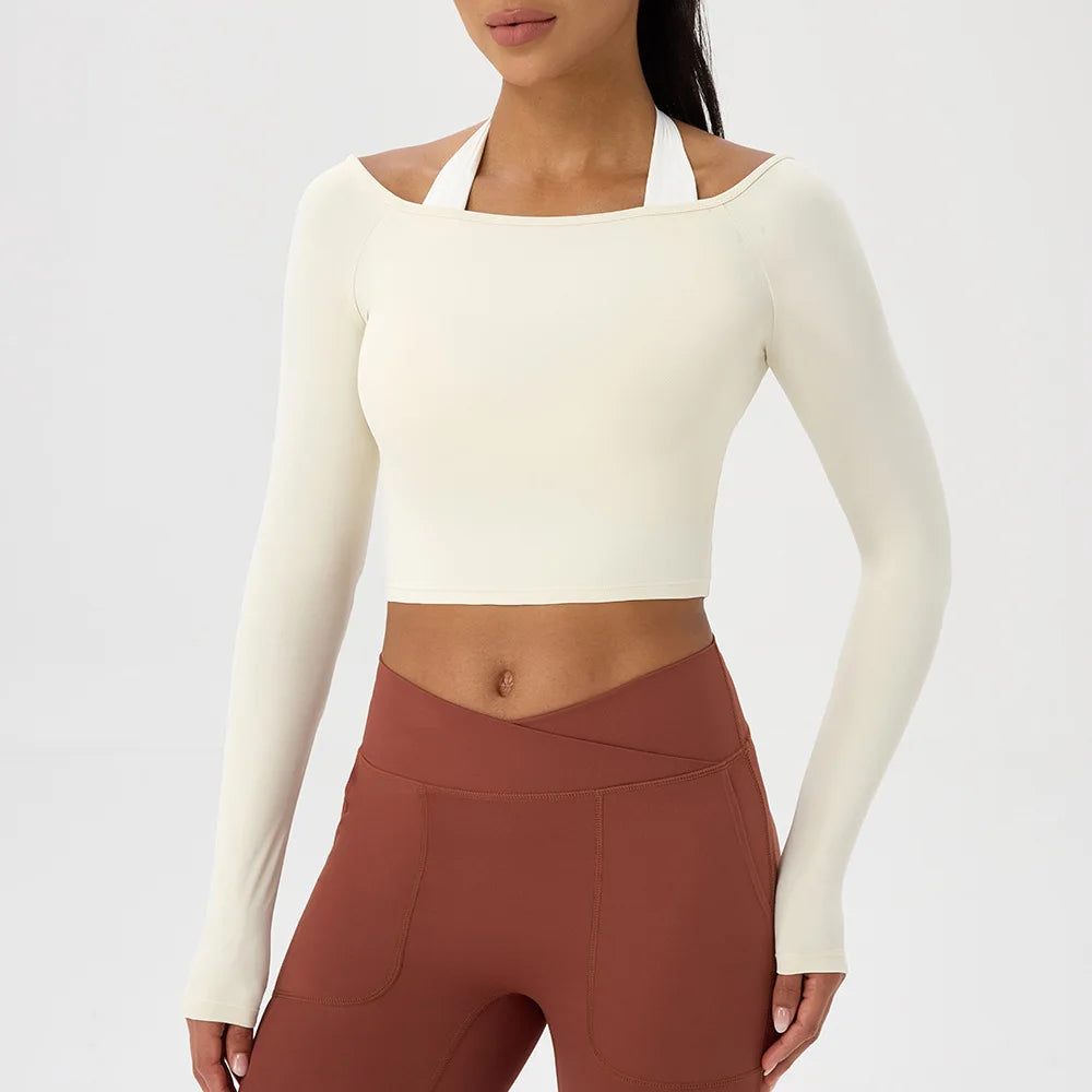 Vibes Long-sleeved Tee - Alaia Fitness